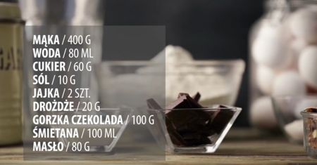 Prosta dwukolorowa babka