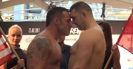 Zimnoch vs Mollo: Zamieszki na ceremonii ważenia!