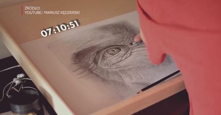 Niezwykłe obrazy niepełnosprawnego artysty