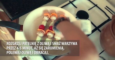 Szaszłyki z warzyw i pieczarek – smacznie i dietetycznie