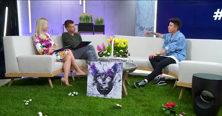 Dawid Kwiatkowski w studiu Telewizji WP. Jak zmienił się idol nastolatek?