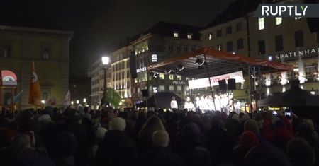 W Monachium odbył się wiec poparcia dla uchodźców