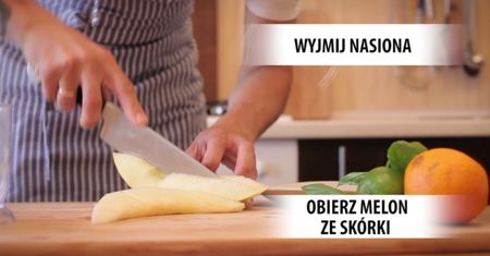 #mniammniam Smoothie z melona z bazylią
