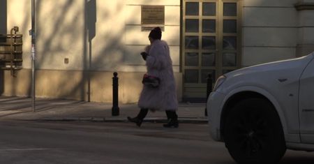 Monika Olejnik z torebką Gucci za 6 tysięcy złotych