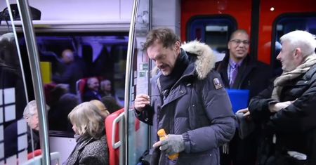 Linda, Olbrychski, Szyc, Figura i Pazura jadą pociągiem na premierę "Powidoków"