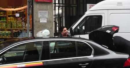 Dorota Wellman prawie wpadła pod samochód
