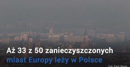 Smog w Polsce. Miasto pod Krakowem bardziej zanieczyszczone niż Pekin