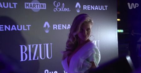 Joanna Krupa na pokazie Bizuu