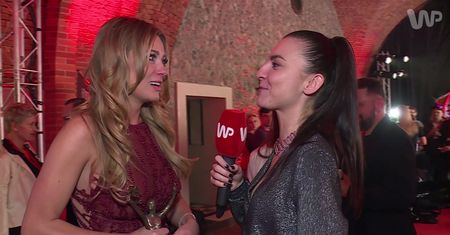 Marcelina Zawadzka wzruszona otrzymaniem Telekamery w kategorii "Nadzieja telewizyjna"