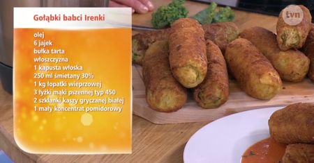 Gołąbki babci Irenki i bruschetta Kuby