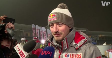 Adam Małysz: Po skoku Kamila Stocha trochę się wystraszyłem. To mogło grozić upadkiem