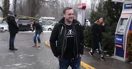Racewicz, Halejcio, Kisio, Gessler i Orłoś na "obiedzie z gwiazdami"