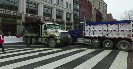 Waszyngton w dniu inauguracji. Korespondent WP na Pennsylvania Avenue
