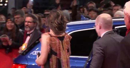 Conchita Wurst z dekoltem do pępka na Berlinale