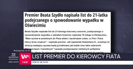 Wypadek Beaty Szydło. Najnowsze ustalenia dziennikarza WP