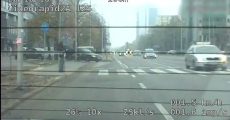 Pirat drogowy w Warszawie