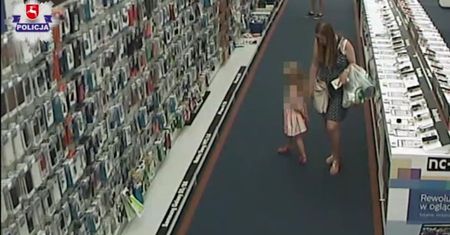 Matka kradła w towarzystwie małej córki