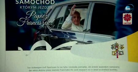 Papieskie auta sprzedane. Do czego posłużą nowym właścicielom?