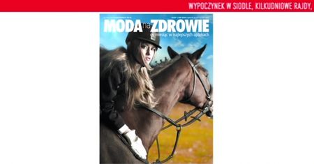 Jazda konna w październikowym wydaniu "Mody na zdrowie"