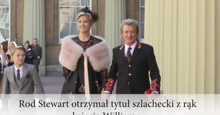 Rod Stewart to teraz sir Roderick