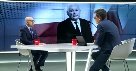 "Panu prezesowi też zdrowia należy życzyć". Krzysztof Łapiński komentuje kule Kaczyńskiego