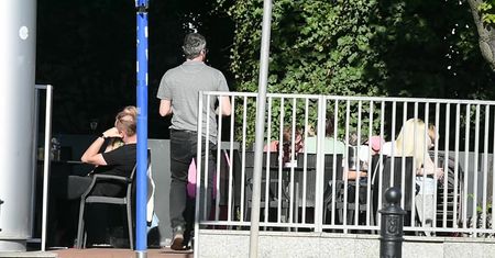 "Za piękny na Polskę" Deląg na obiedzie z siostrą