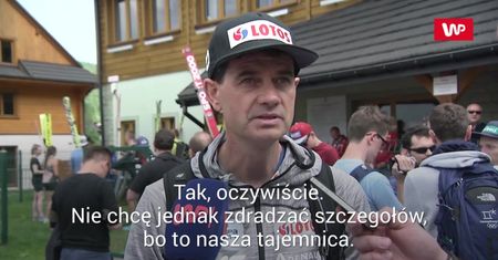 Horngacher uchyla rąbka tajemnicy. "Mamy lepszy system analizowania skoków"