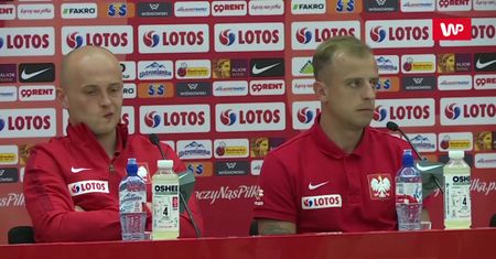 Na konferencji padło bardzo ważne pytanie. Grosicki: "wiemy jak to można spaść z 7. piętra na parter"