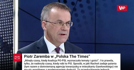 Jarosław Sellin broni TVP. Uderza w posłów opozycji