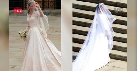 Wybieramy ładniejszą suknię - Meghan czy Kate?