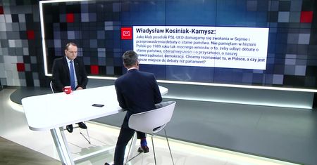 Poseł PSL "Jeśli nie będzie opamiętania, to wszystko skończy się na ulicy"