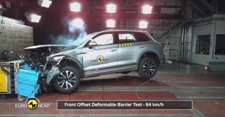 Volkswagen Tuareg 2018 - testy zderzeniowe