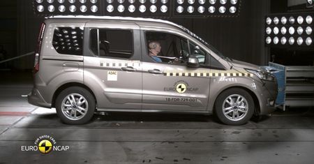 Ford Turneo Connect 2018 - testy zderzeniowe