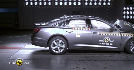 Audi A6 2018 - testy zderzeniowe