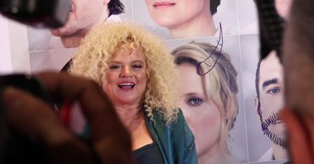 56-letnia Katarzyna Figura kusi na ściance