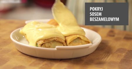 Naleśniki z labraksem i szpinakiem. Pyszny patent na obiad