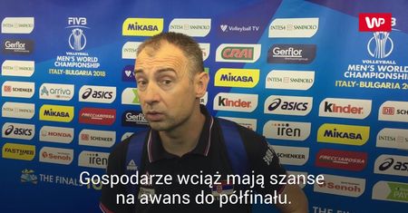 MŚ 2018. Trener Serbów ostrzega Polaków. "Trudno będzie się grało przeciwko Włochom"