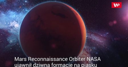 Niebywałe zdjęcie z Marsa