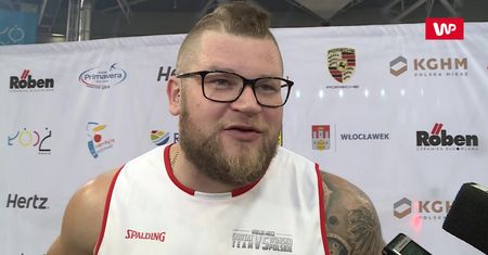 Lekkoatleci lubią koszykówkę. Paweł Fajdek: Gram nawet na rozgrzewce