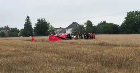 Domecko: katastrofa lotnicza. Helikopter runął na ziemię