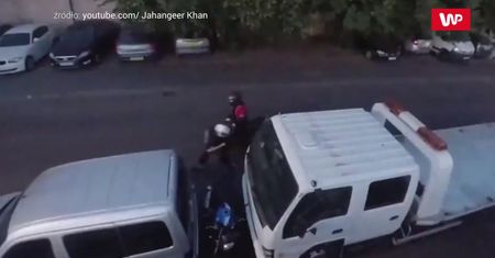 Nieudana próba kradzieży motocykla