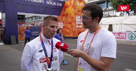 Polski medalista w doskonałym humorze. "Lewandowski to nie nazwisko tylko styl życia"