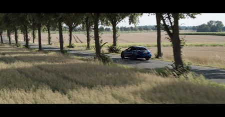 Mercedes-AMG C63S na torze Bilster Berg