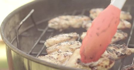 Grillowane skrzydełka w sosie chili. Dobre, bo ostre