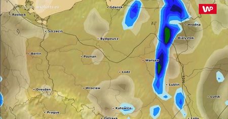 Momentami może być groźnie. Wyż "Ortwin" nad Polską