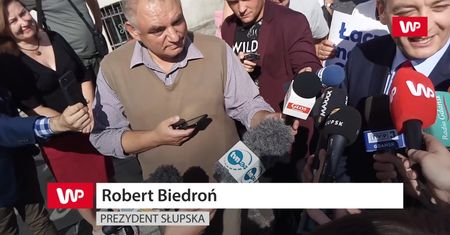 Tarczyński atakuje. Biedroń przypomina sondaże