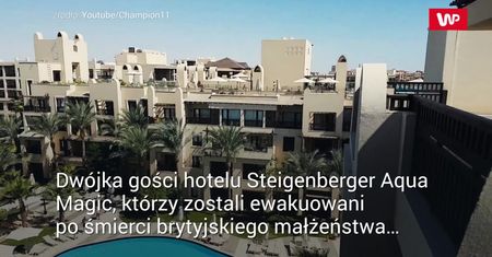 Dwójka gości hotelowych zarażonych groźną bakterią w Egipcie