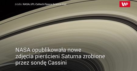 Niesamowite zdjęcia Saturna