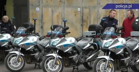 Nowoczesne motocykle polskiej Policji