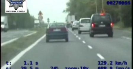 Z 3 promilami, pędził 130 km/h